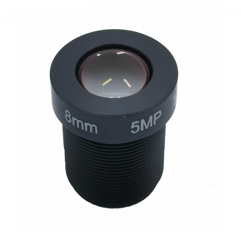 Объектив камеры AIoT M12 5 МП 8 мм 1/2,7 дюйма F2.0 FPV